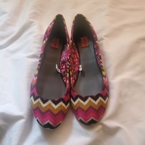 Ballet flats by Missoni size 10